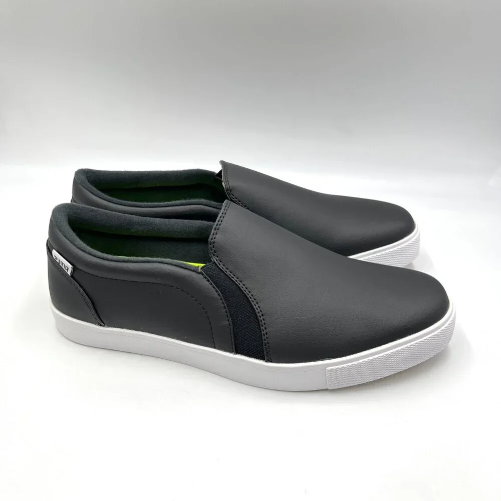 Puma Womens Size 11 Tustin Fusion‎ Black White Spikeless Golf Shoes Sneakers